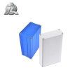 129.7x31 cajas eléctricas y carcasas de aluminio blanco azul duradero